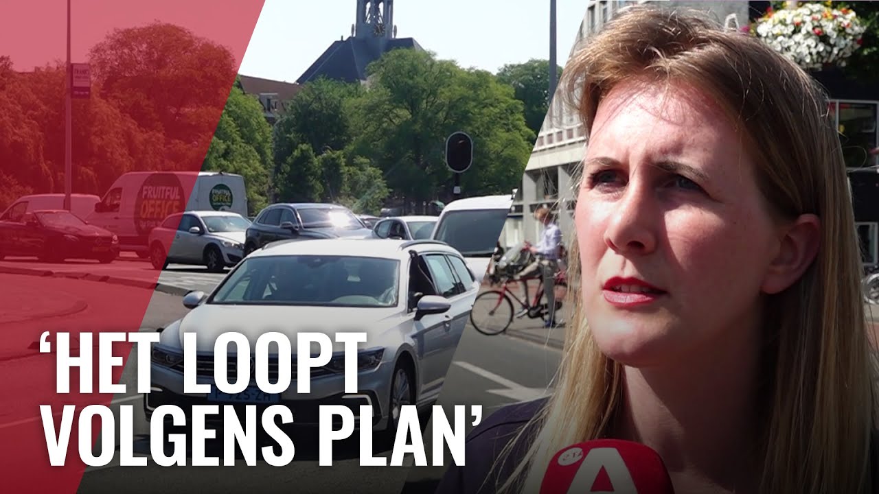 Knip Weesperstraat: opnieuw verkeersdrukte en files