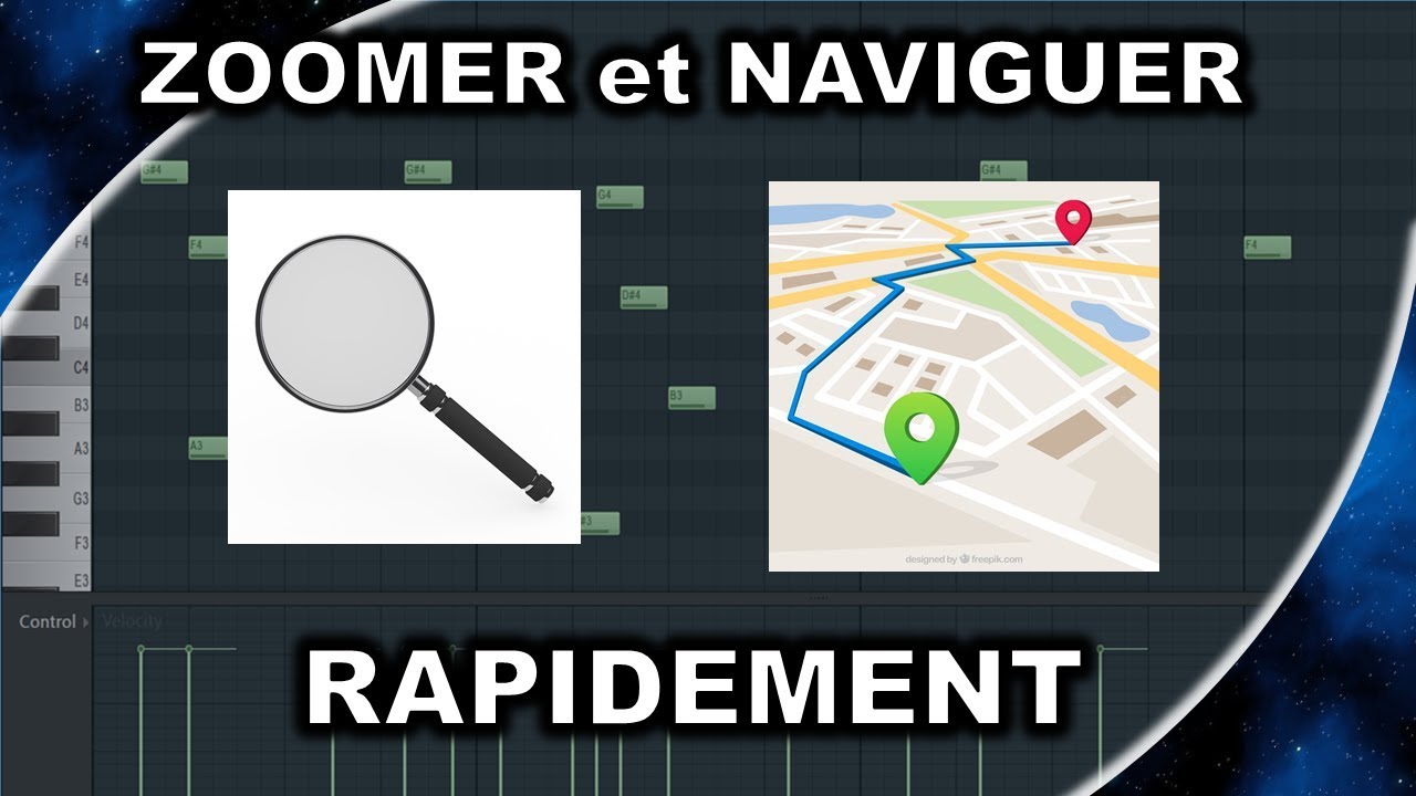 Comment ZOOMER et SE DÉPLACER rapidement - Tout sur le Piano Roll (partie 3)