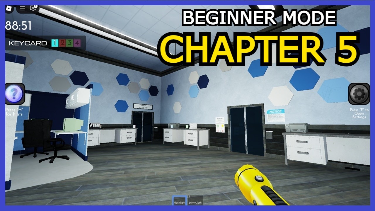 Terminal [Escape Room] CHAPTER 5 BEGINNER MODE Walkthrough (English)