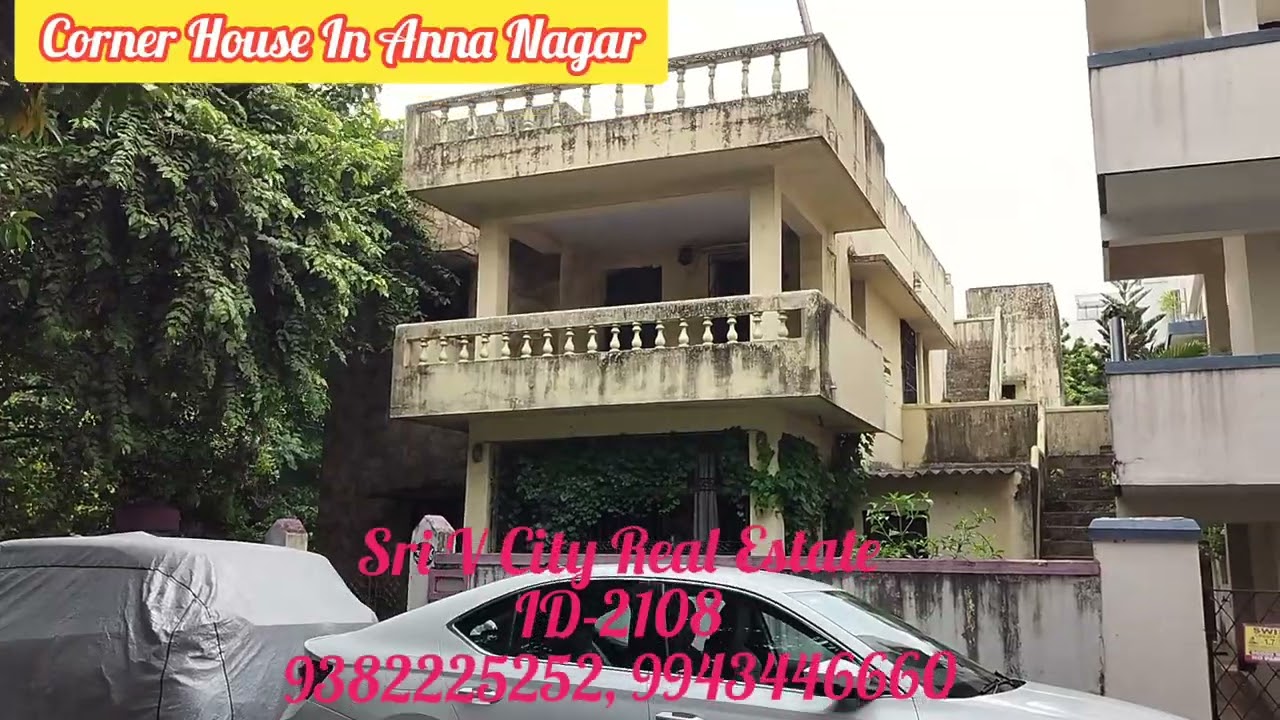 ID-2108, Corner old Building in Anna Nagar. 