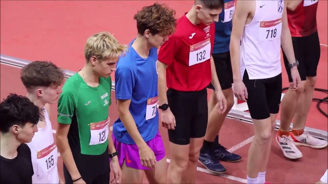 2025.03.02 Nyíregyházi Fedettpályás U20 és U18 Atlétikai Magyar Bajnokság Női Férfi 3000m