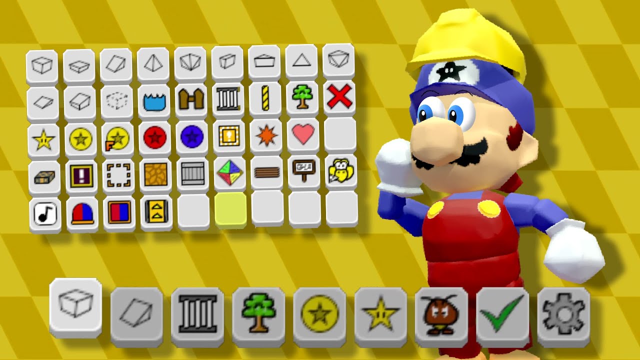 What if Mario 64 was like Mario Maker 3?
