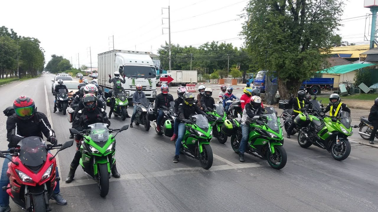 ออกทริปครั้งแรก Ninja1000 Thailand