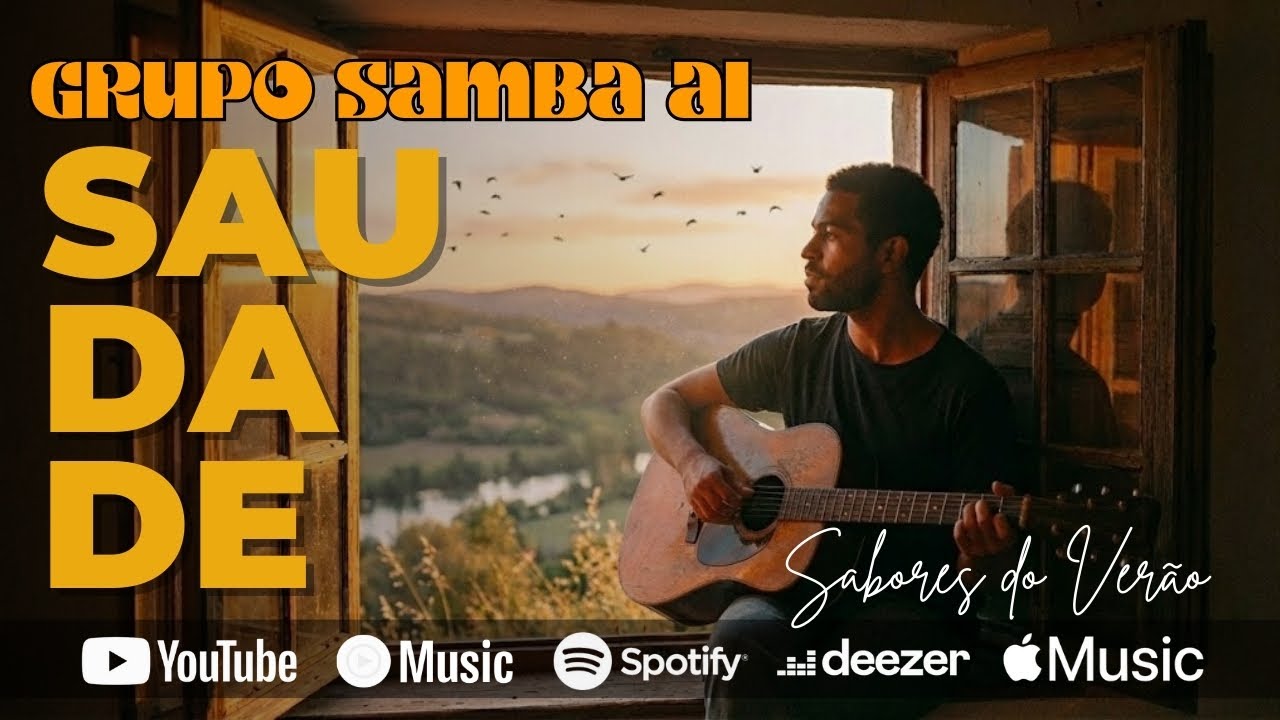 SAUDADE &mdash; GRUPO SAMBA AI ✨ Um pagode rom&acirc;ntico forte, profundo e com alma brasileira.