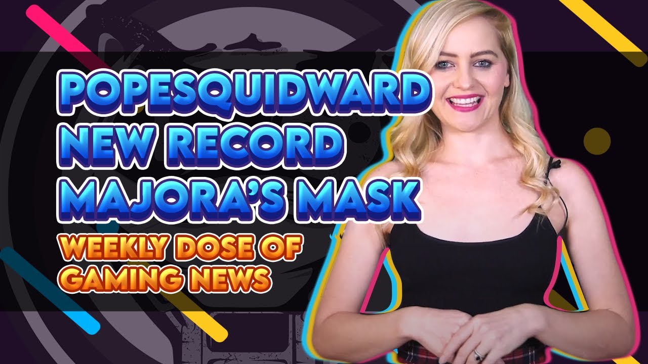 Mega Cat Studios Weekly Dose of Gaming News - Popesquidward sets New World Record for Majora's Mask