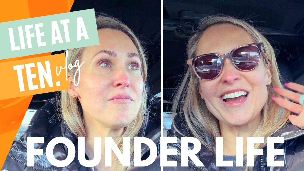 Founder Life VLOG 📝 Trying to get my creativity and channel on track
