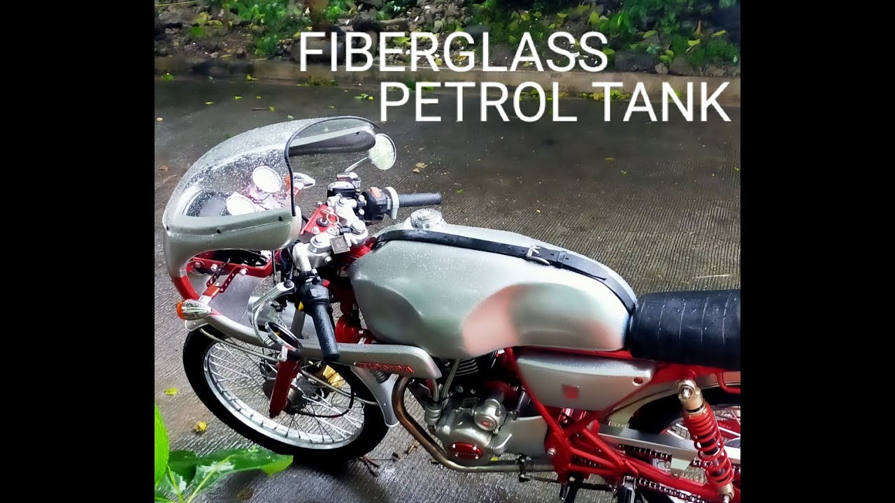 Cafe Racer  Fiberglass Gas Tank Start to Finish (Vinyl-Ester Resin) Café Racer