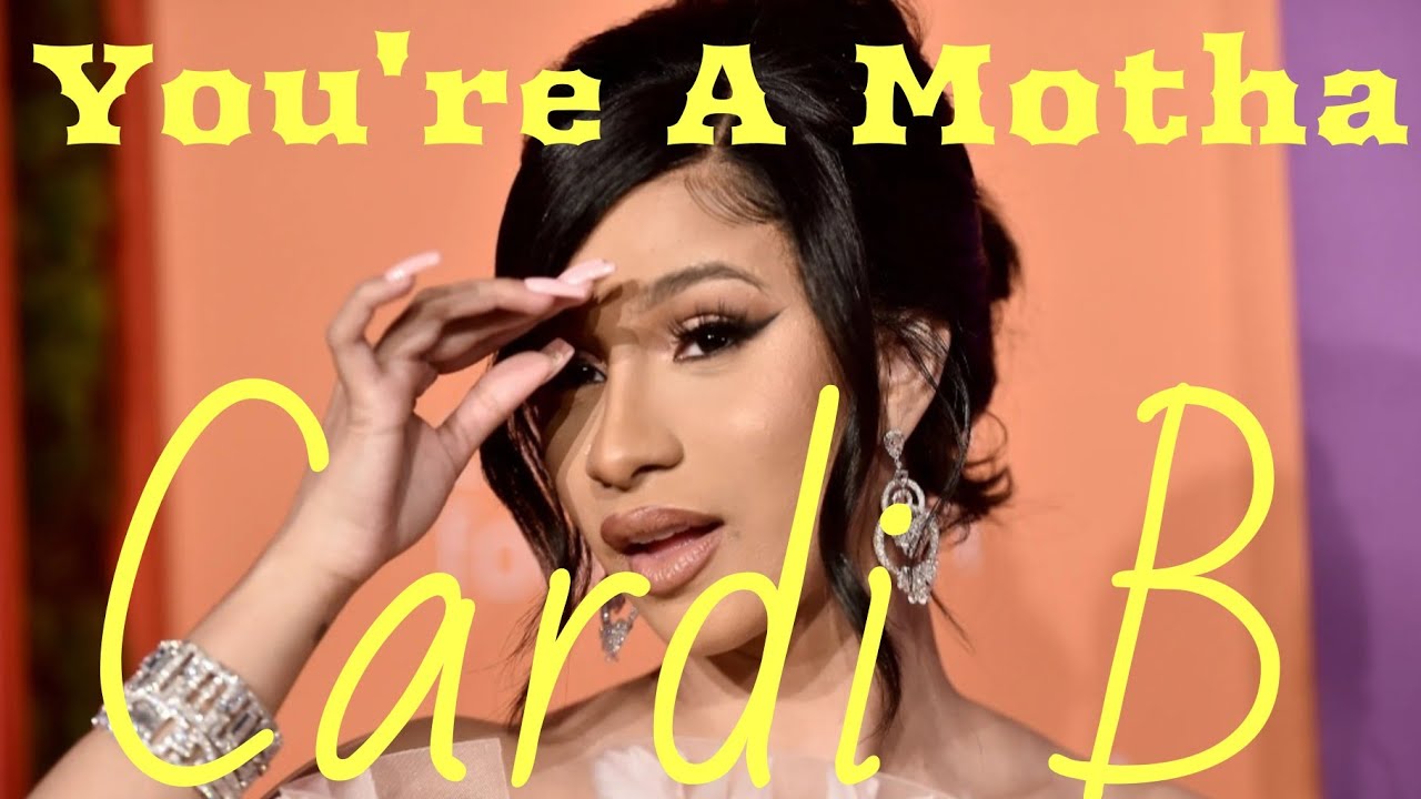 Cardi B YOU'RE A MOTHA: On stage with no PANTIES exposing tampon. Tossing Mic's at people. Do BETTER