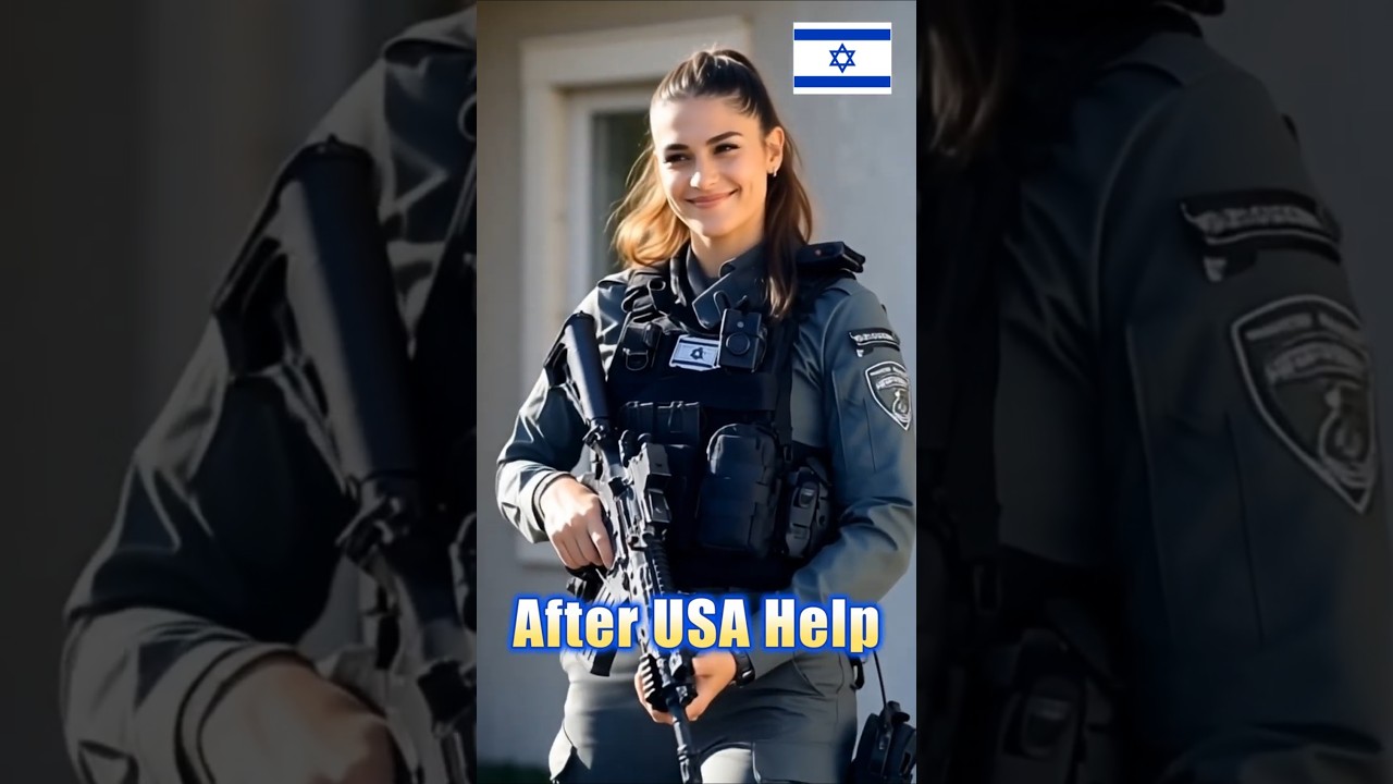 Israeli Female Soldier in Jerusalem