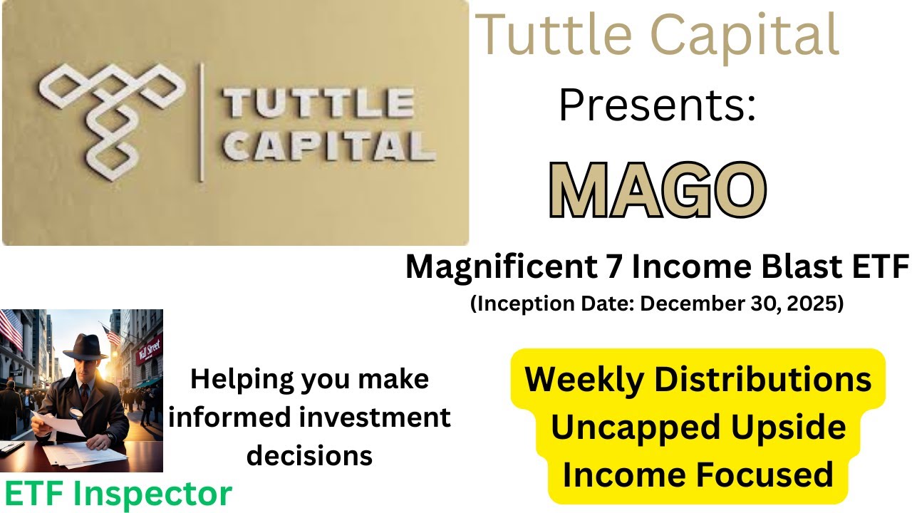 Tuttle Capital's New Magnificent 7 Income Blast ETF MAGO Is Here!