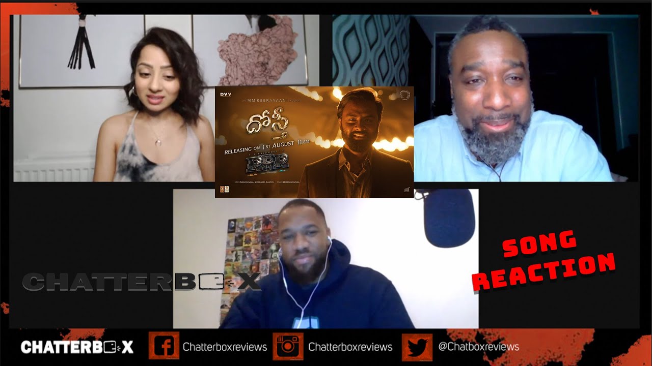 Dosti Music Video (Telugu) - RRR - HemaChandra SONG REACTION | Chatterbox