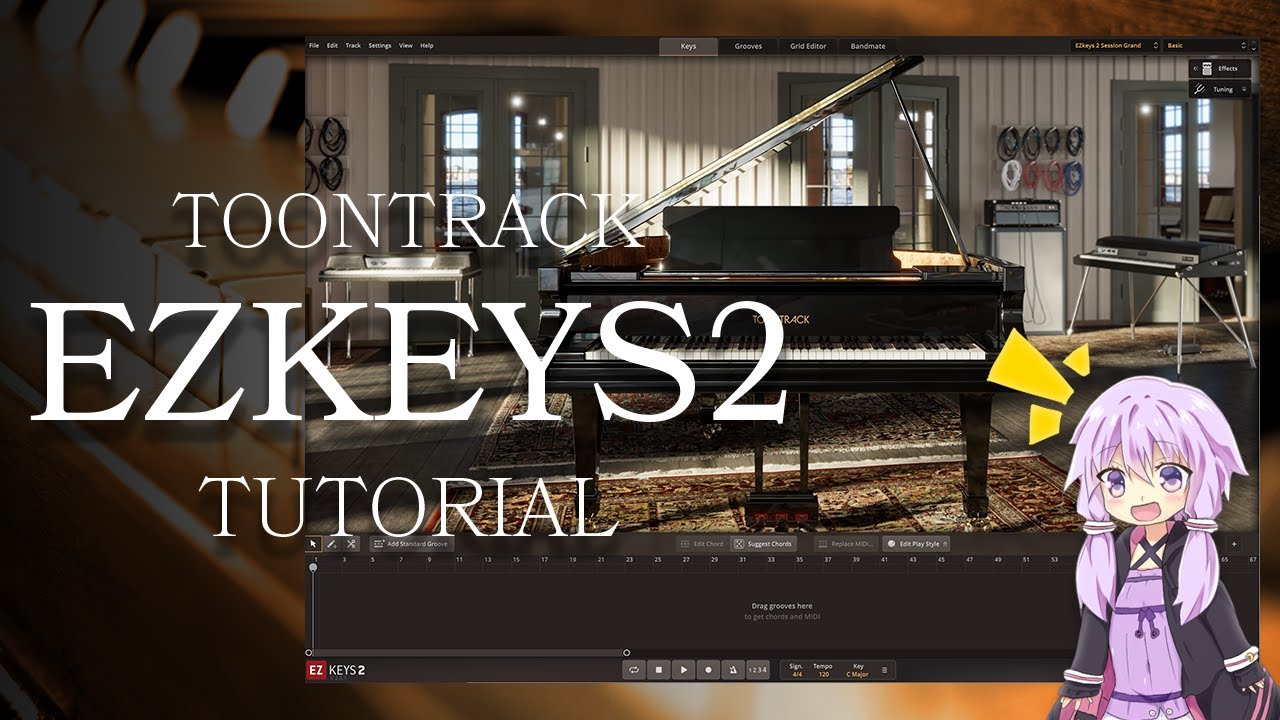 大幅強化して帰ってきたぞ！EZKEYS2の使い方について 【第1回】