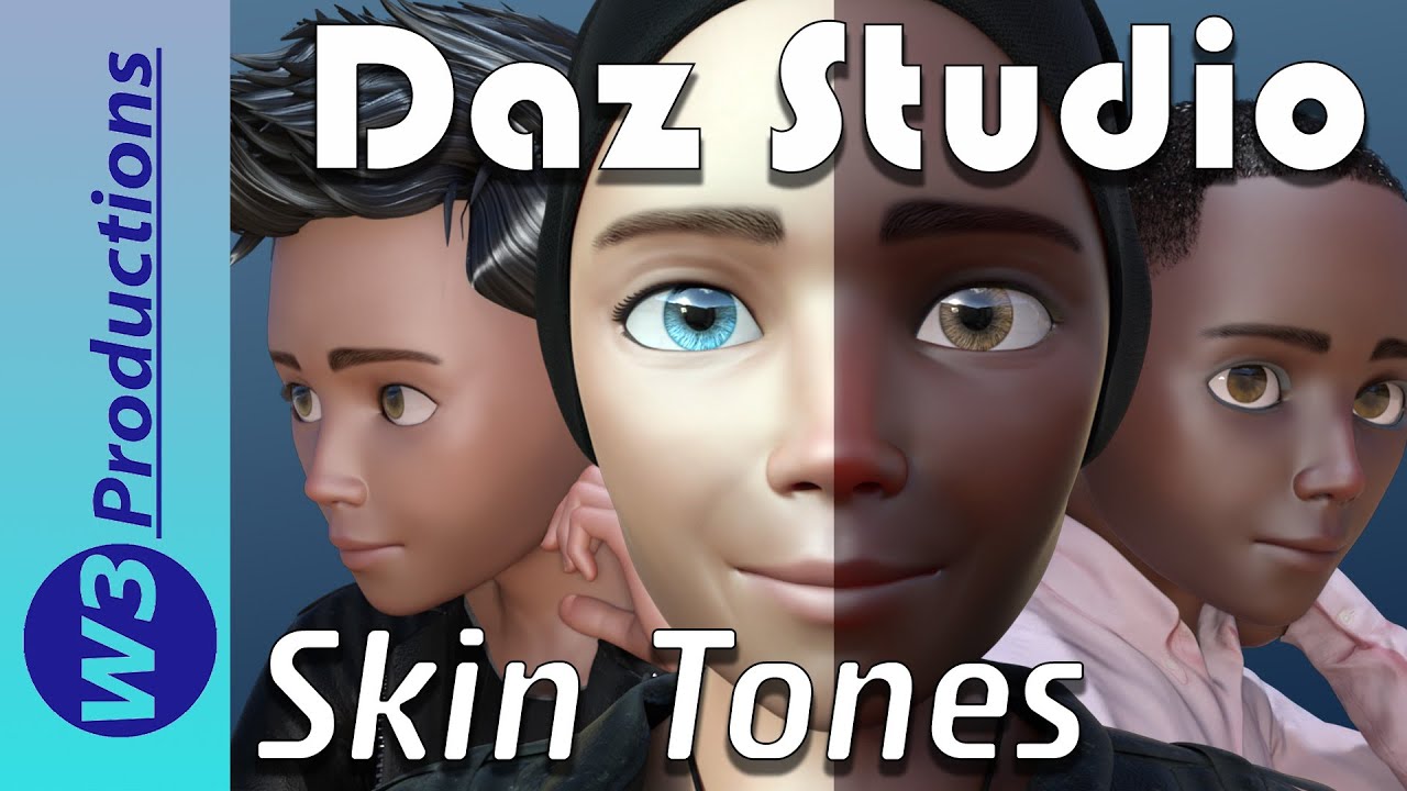 Daz 3d Skin Color - Quickly Change Skin Tones