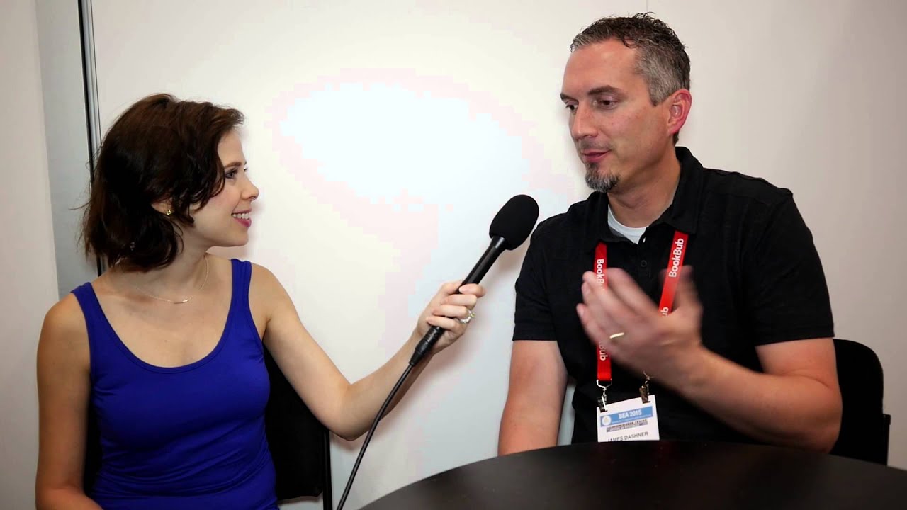Interview with James Dashner, author of THE MAZE RUNNER at BEA 2015. Jessica Mazo hosts.