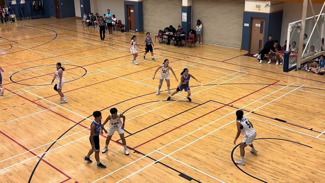 葵青區 女甲Final 葵裘錦秋（白） vs 李賢堯（紫） 15112024