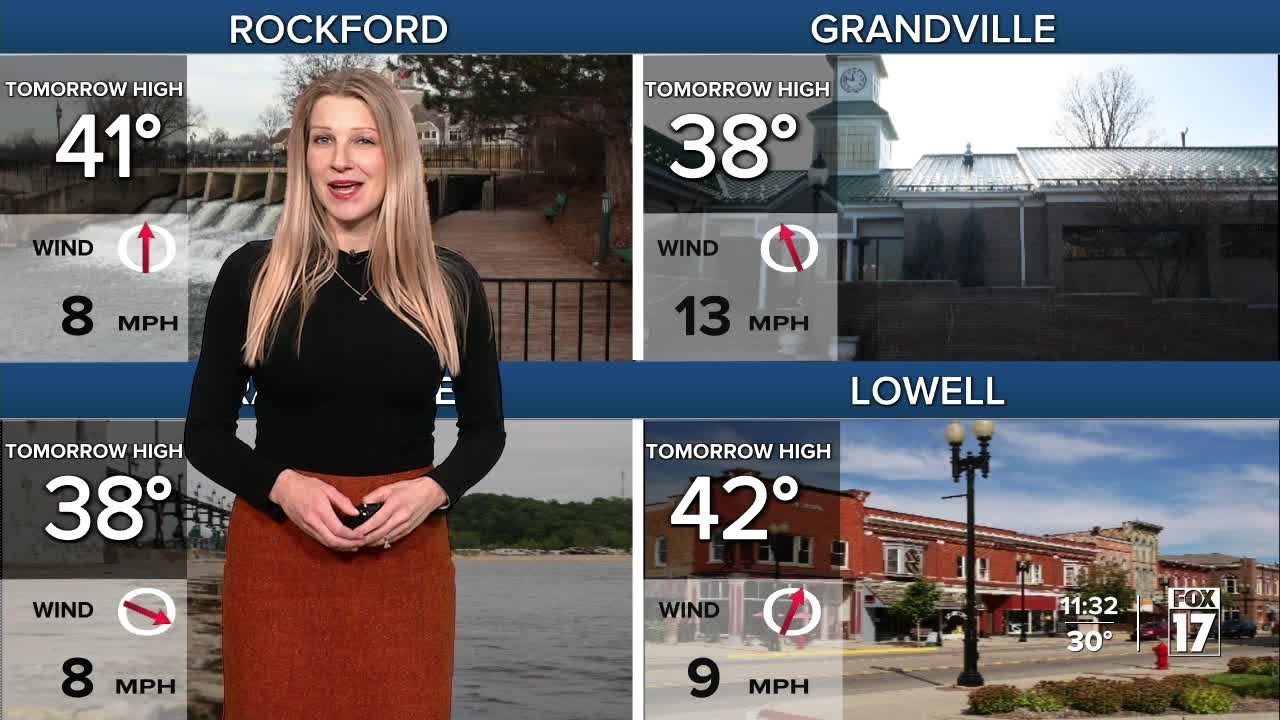 Friday Night Forecast: Less windy, dry and cool Saturday