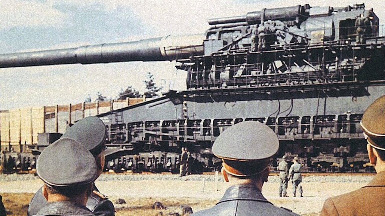 World&rsquo;s BIGGEST / MOST POWERFUL GUN ever built! (Heavy Gustav Railway Gun.)
