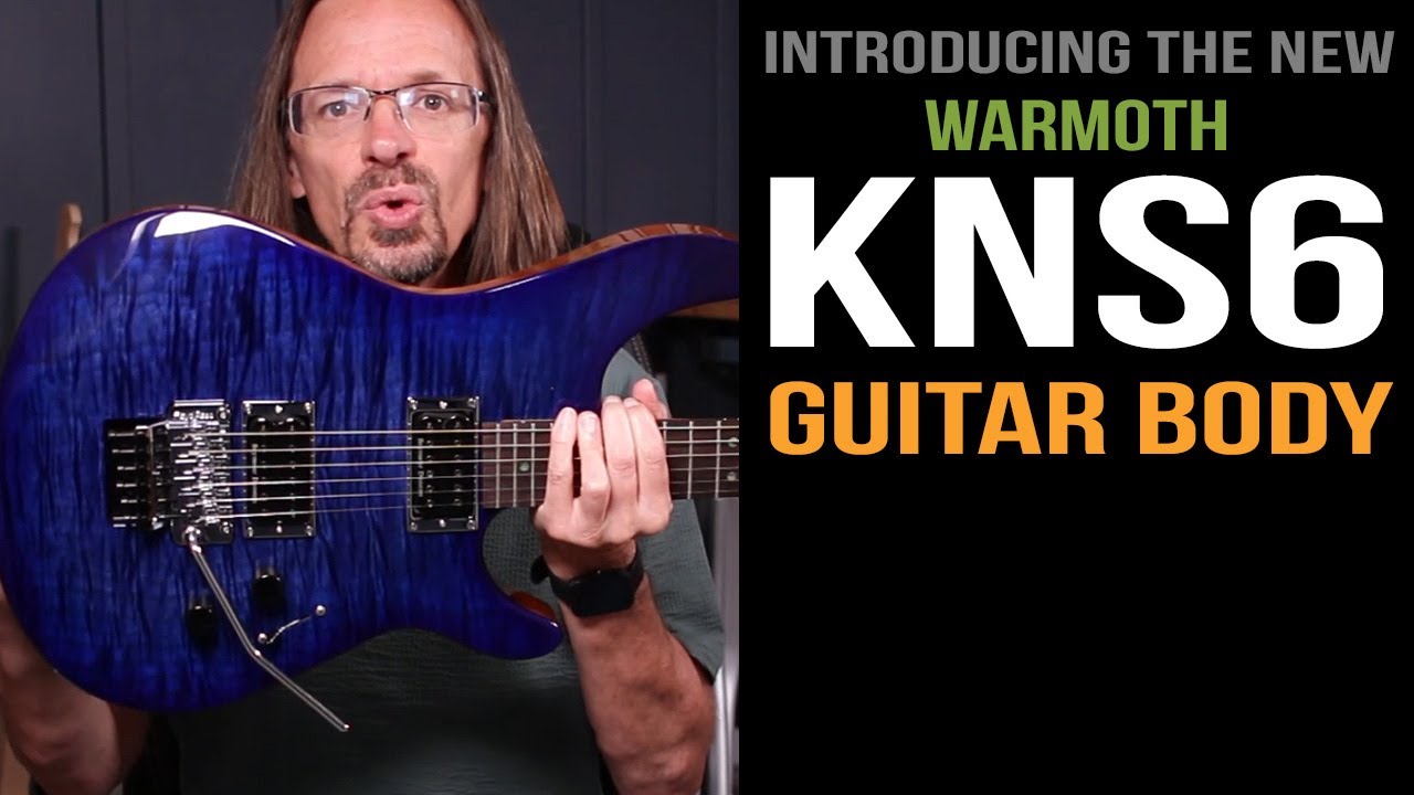 The NEW Warmoth KNS 6-String guitar body!