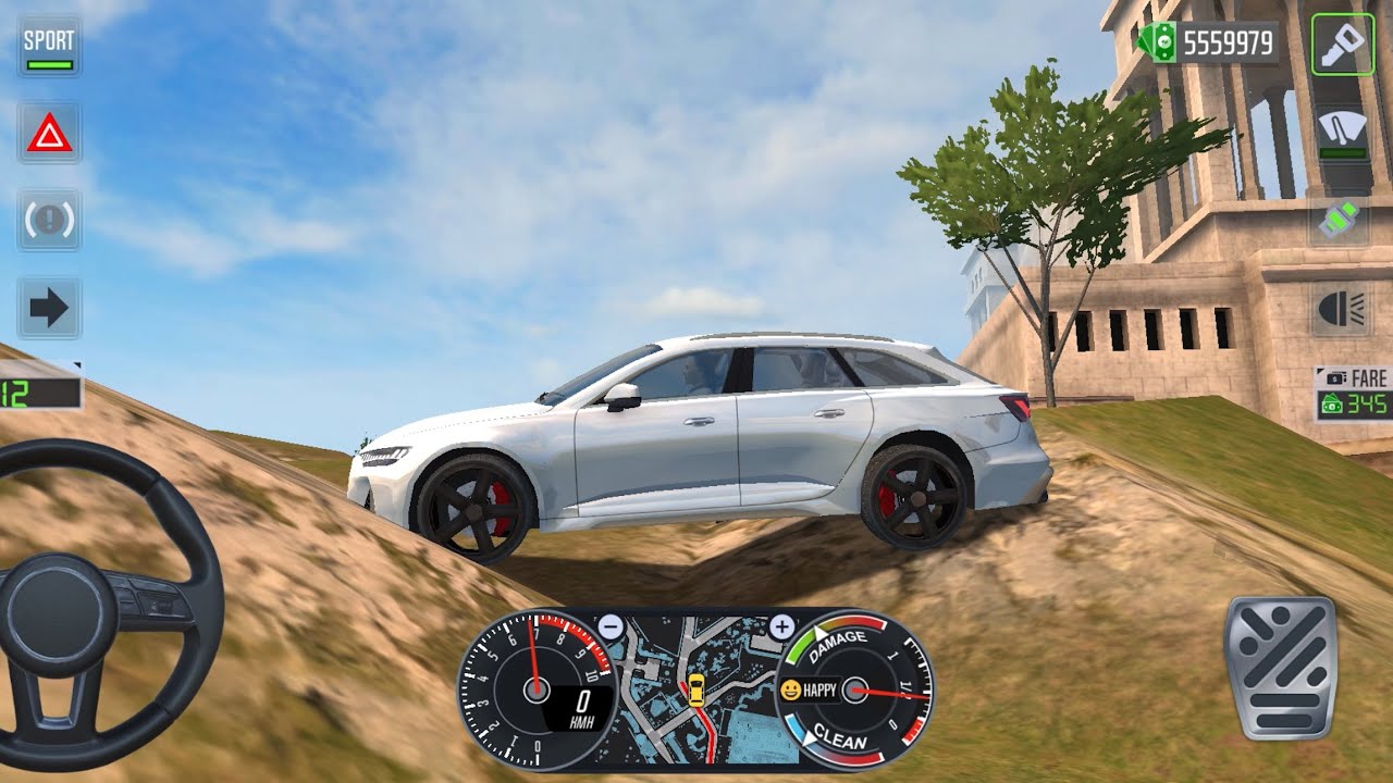 Audi RS6 Avant Performance In ROME | Taxi Car Simulator EVO Mobile Gameplay
