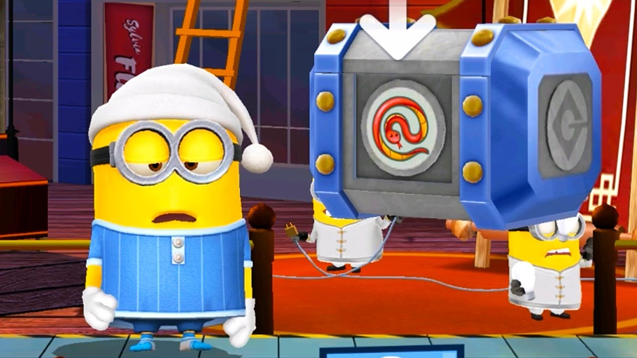 Minion rush lunar new year Stage 1 reward unboxing with Nightgown