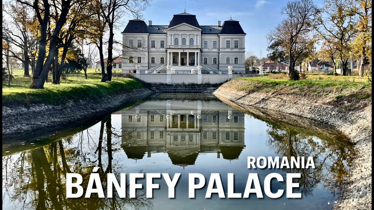 B&aacute;nffy Castle, One of the most beautiful eclectic castle of Transylvania. Romania
