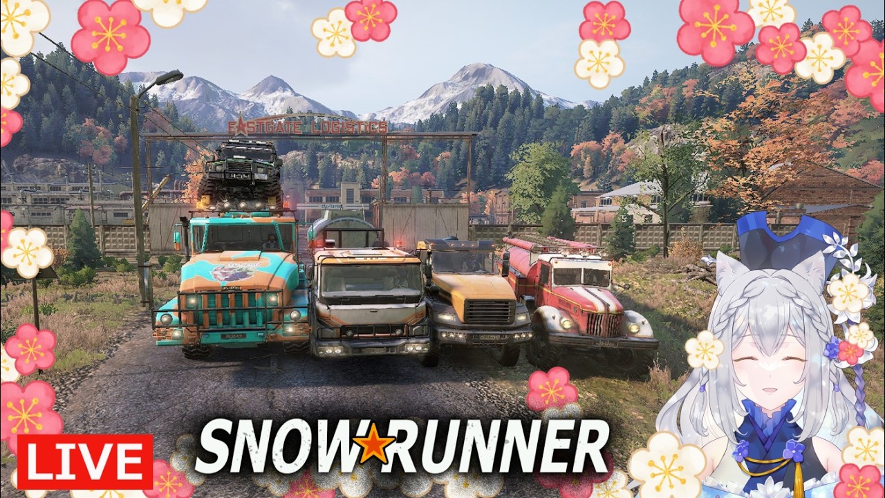 3/1  SEASON 17 ズルダニア 迷走ドライバーが行く  #180【スノーランナー 参加型 SNOWRUNNER LIVE ゲーム実況 雑談 VTuber  】