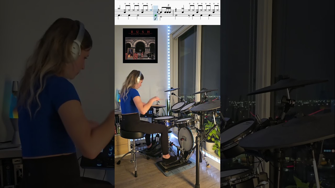 Part 2: Limelight - Rush #shorts #drums
