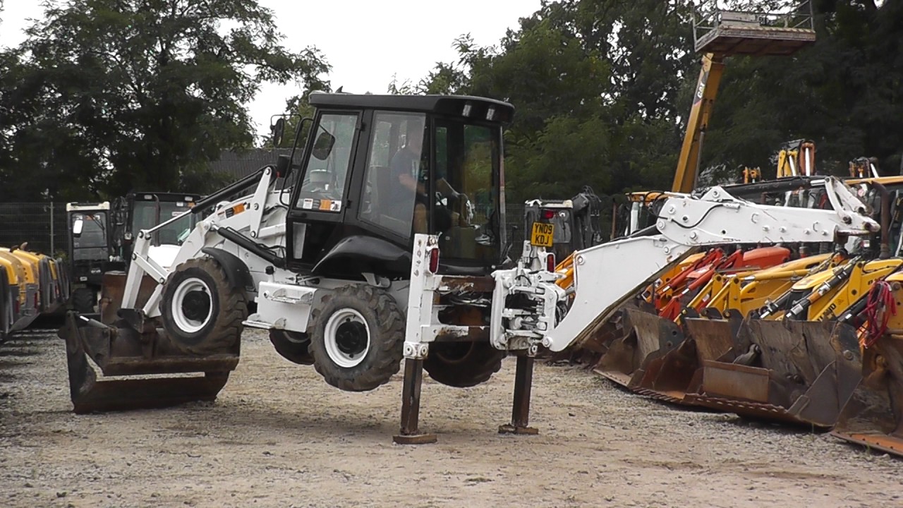 JCB 2CX KOPARKO ŁADOWARKA 2009Y WWW KMRENT PL KM MASZYNY BUDOWLANE MILICZ +48663560322