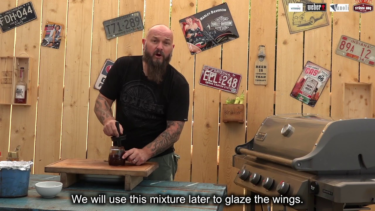 St&uuml;ssis BBQ Coaching I Chicken Wings