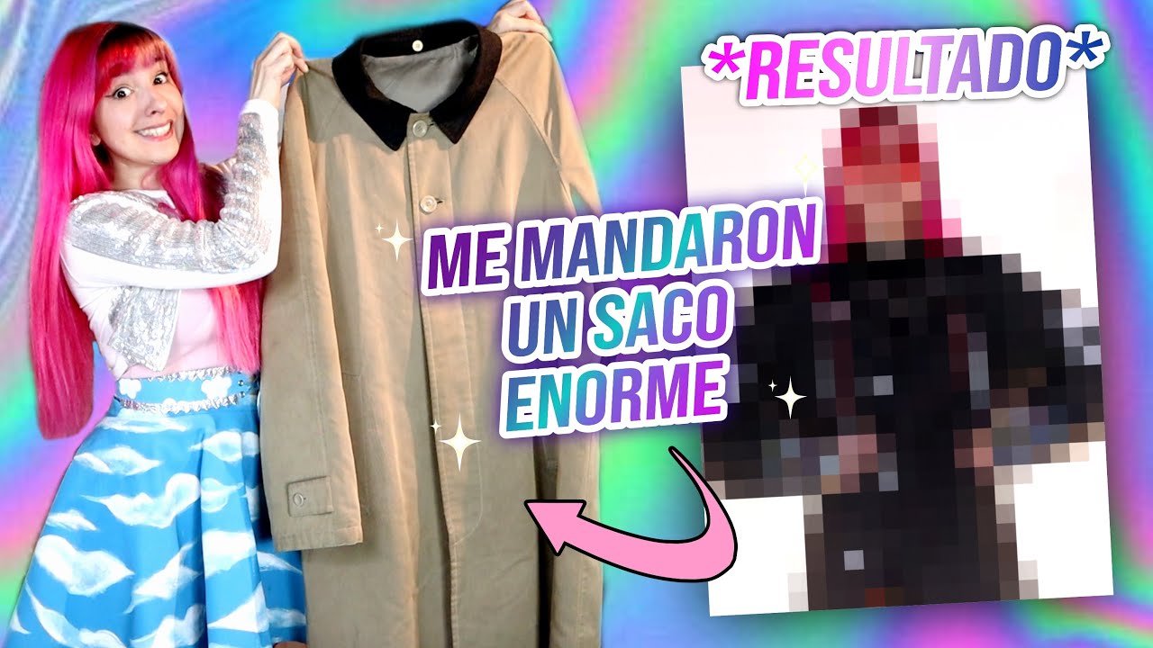 Cambio EXTREMO a un ABRIGO viejo: Seguidores me envían cosas para que las personalice 🚩 @Ann Attack
