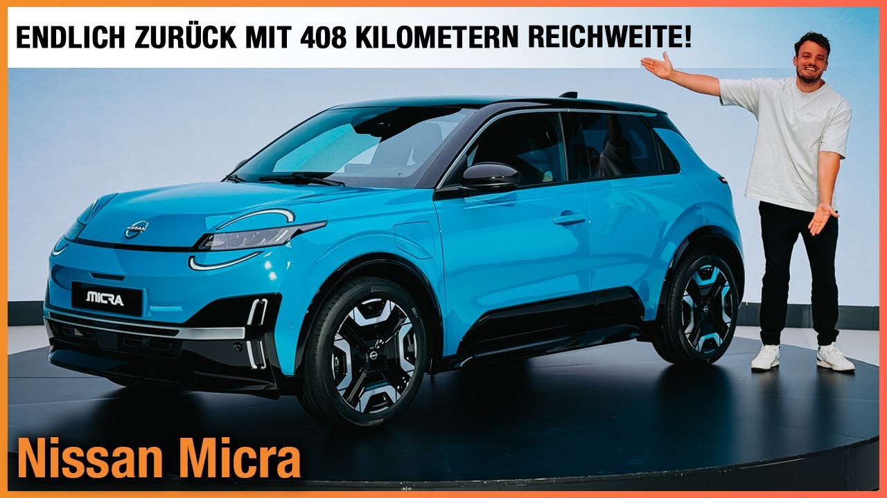 Nissan Micra (2025) Endlich zurück mit 408 Kilometern Reichweite! Review | Test | Preis