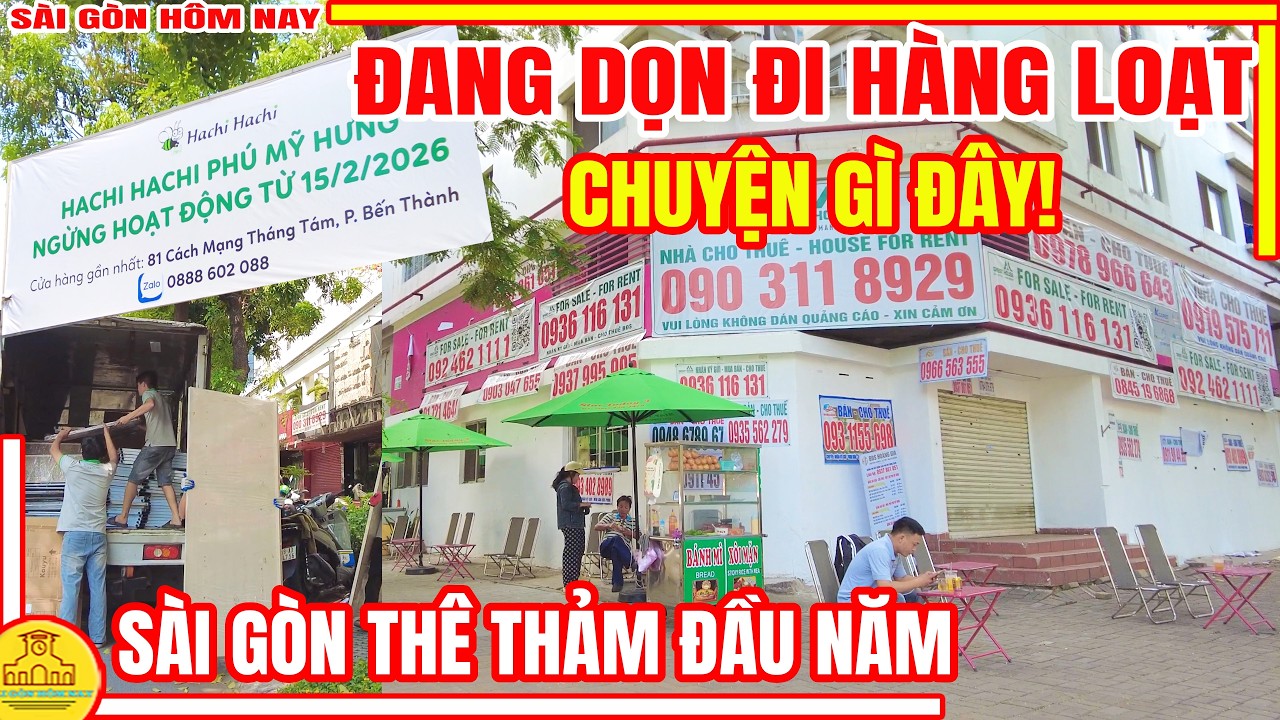 Chuyện Gì Đây! THÊ THẢM Sài Gòn ĐANG DỌN ĐI Hàng Loạt | TAN NÁT Khu Nhà Giàu Q7 | Sài Gòn Hôm Nay