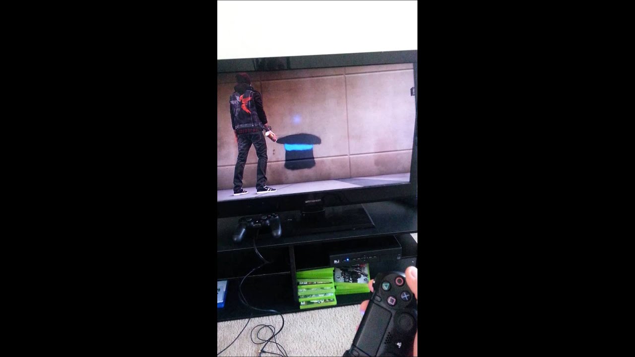 Spray Painting on Infamous: Second Son