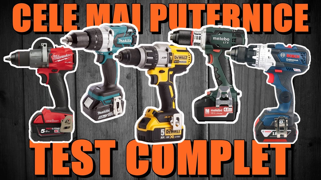 Care e mai buna? 5 MIG-uri de TOP | Makita, Bosch, DeWALT, Milwaukee, Metabo
