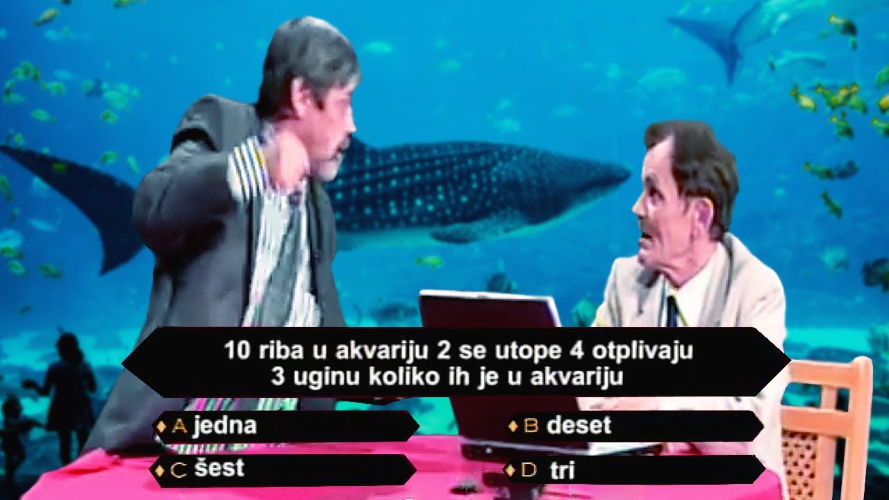 Jaran u milijunašu - Koliko je riba u akvariju? 🐟💸