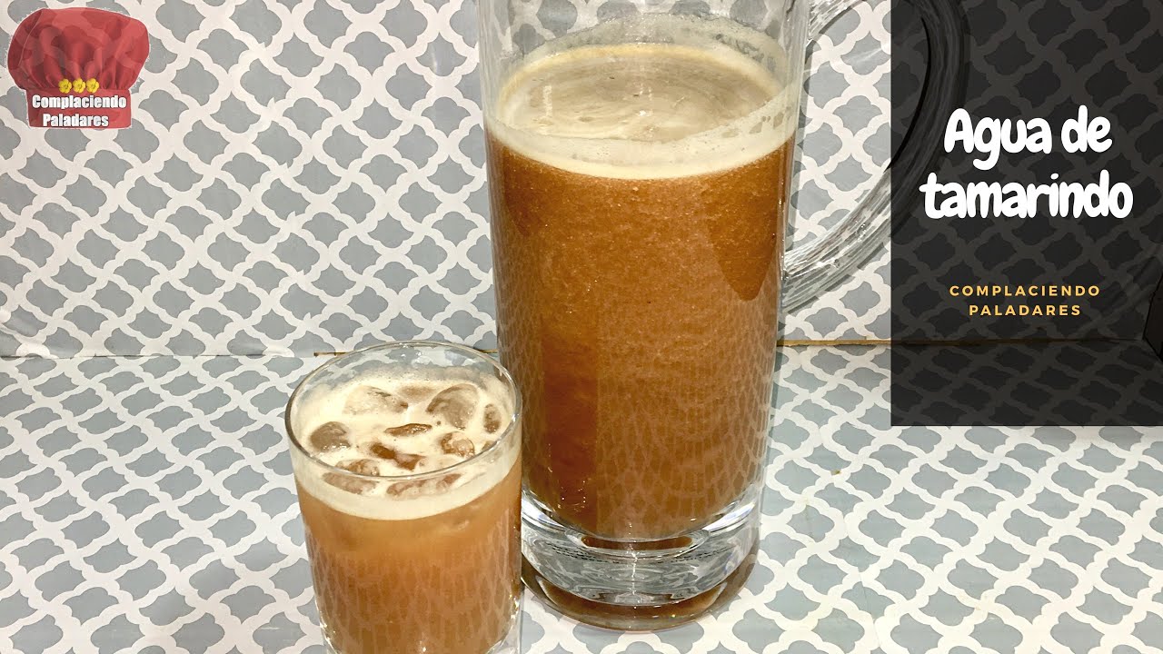 AGUA FRESCA DE TAMARINO CON UN TOQUE DE PI&Ntilde;A -Complaciendo paladares