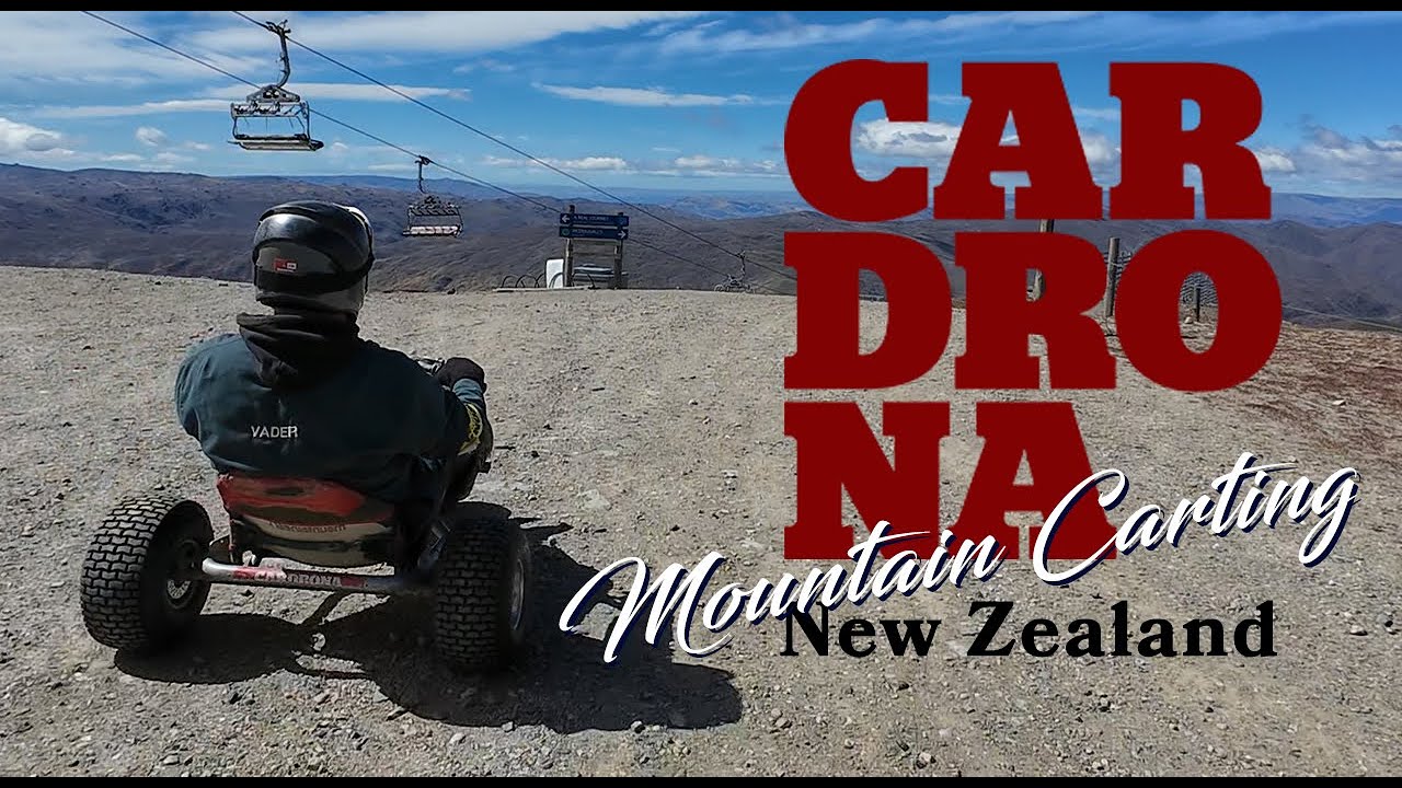 Mountain Carting in Cardrona is so much fun!!!!!