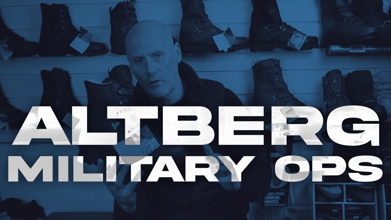 Altberg MILITARY OPS Boot | Camouflage Store