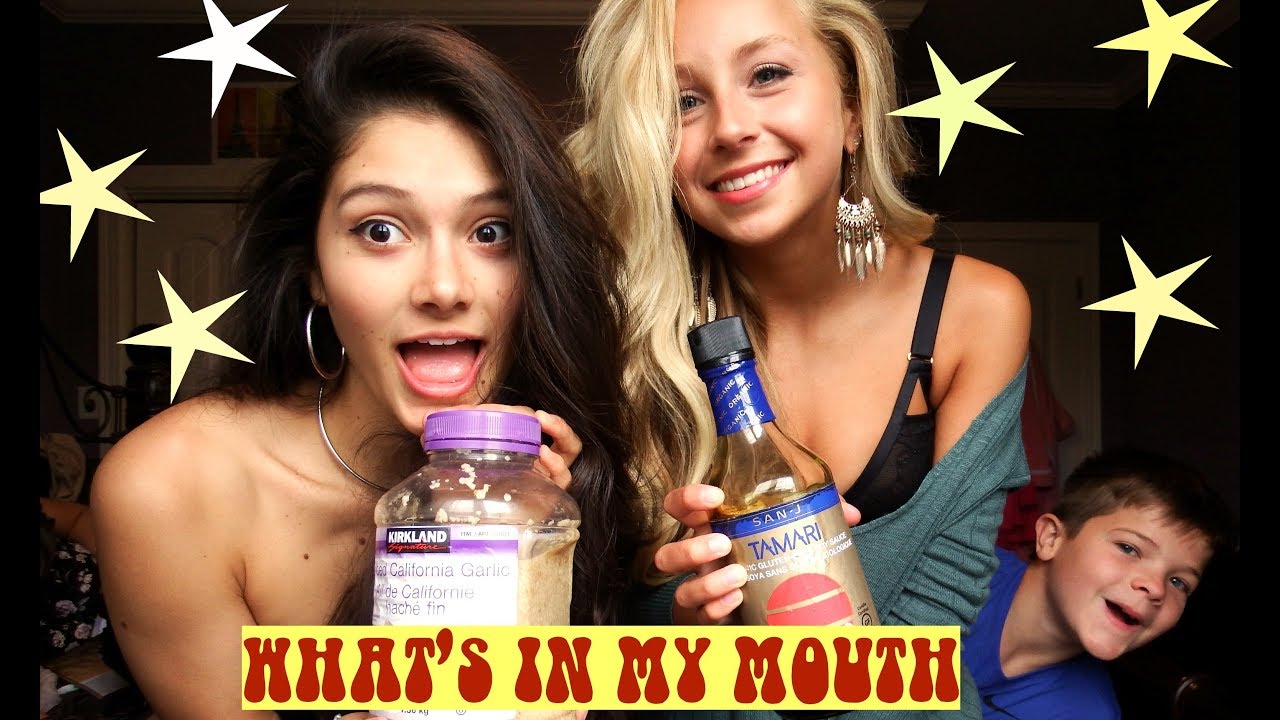 What's in My Mouth Challenge! // With Brittany Taylor