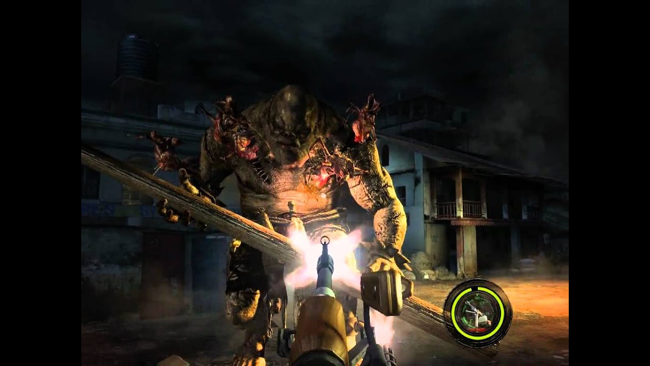 como matar al gigante (ndesu) en resident evil 5