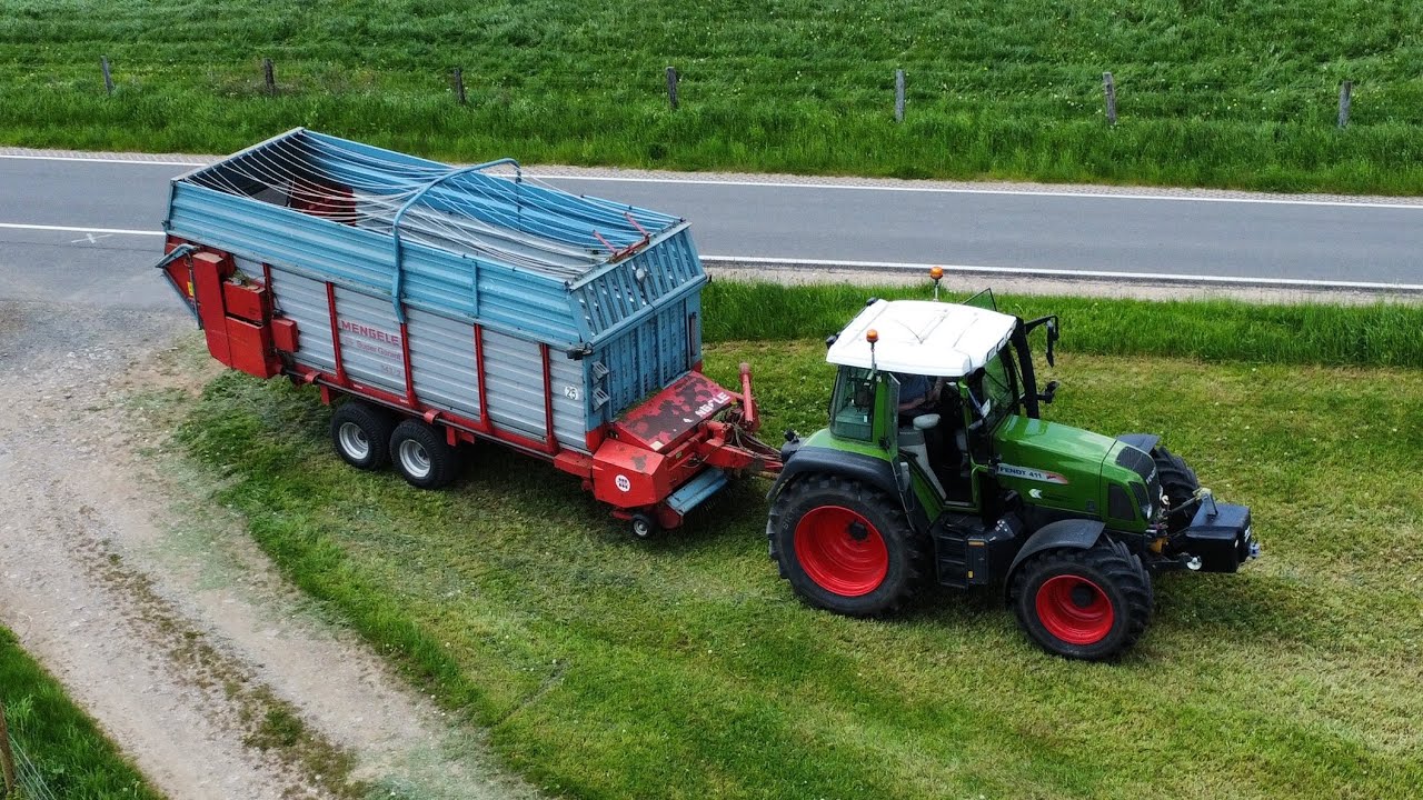 1 schnitt ( Lonununternehmen  Marco Abels ) 411 Fendt vario
