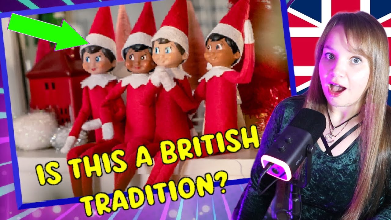 REACTION TO BRITS DO THIS - CHRISTMAS TRADITIONS | UK REACTION