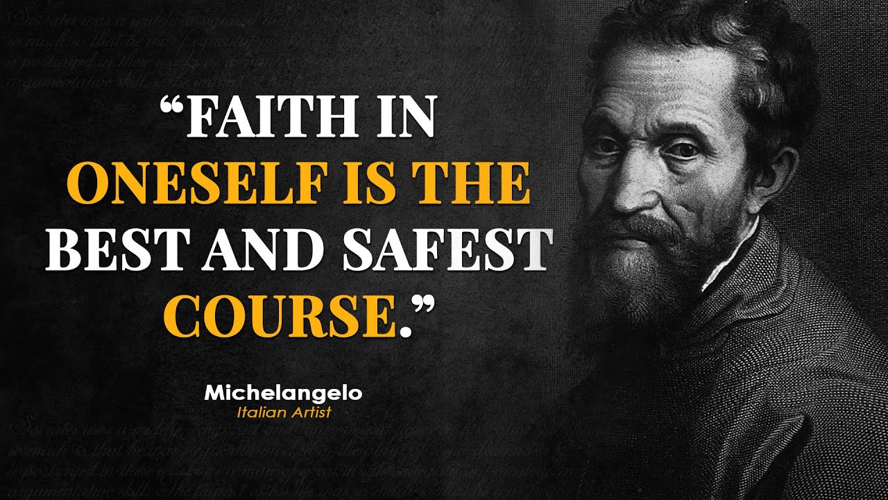 Michelangelo Motivational Quotes for success in life |  Michelangelo | motivational quotes