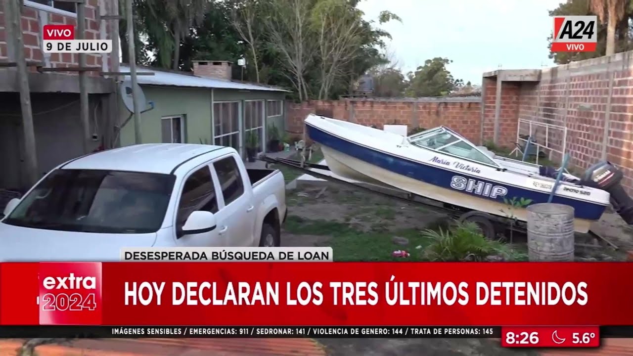 📢 LOAN: encontraron una LANCHA dentro de una propiedad del hijo de María Victoria Caillava