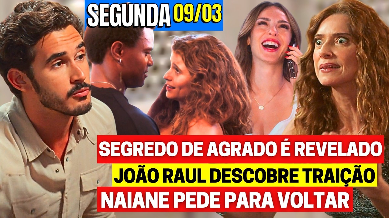 CORAÇÃO ACELERADO Capítulo de hoje SEGUNDA 09/03 Resumo Completo Nova Novela das 7 assistir ao vivo