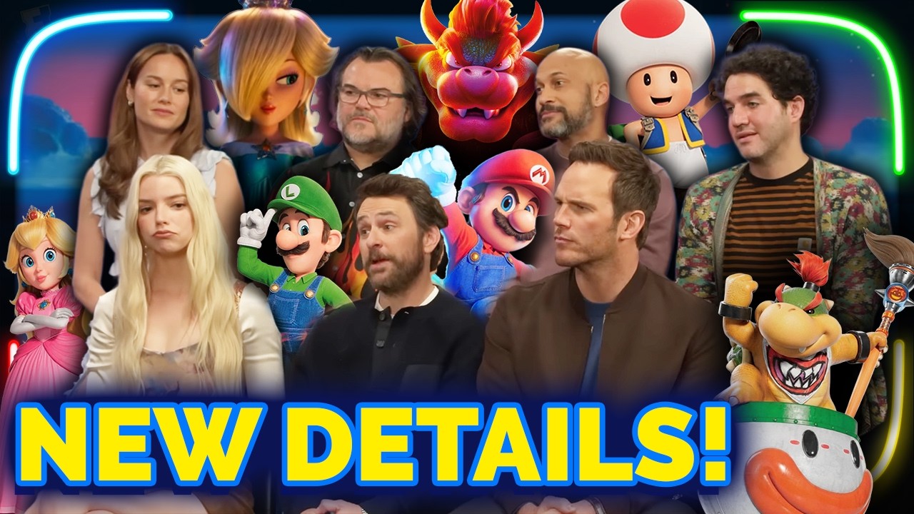 Chris Pratt Wants a Luigi's Mansion Movie! + More Deets on the Super Mario Galaxy Movie!