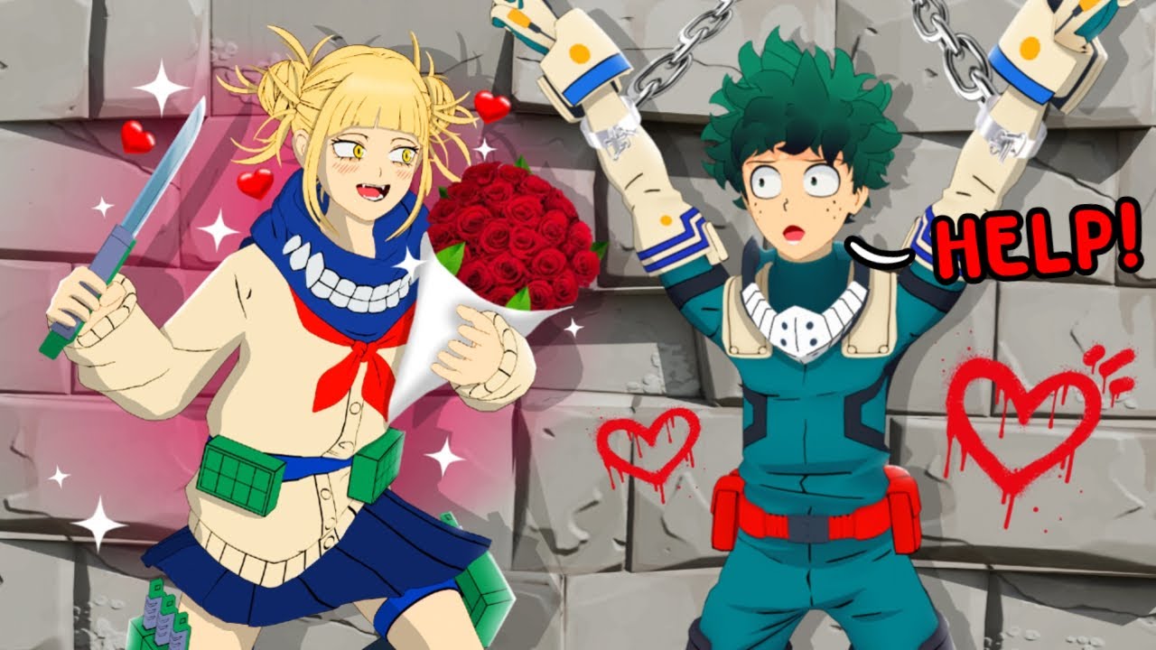 Toga Wants Deku To Be Her VALENTINE In Fortnite! 😱