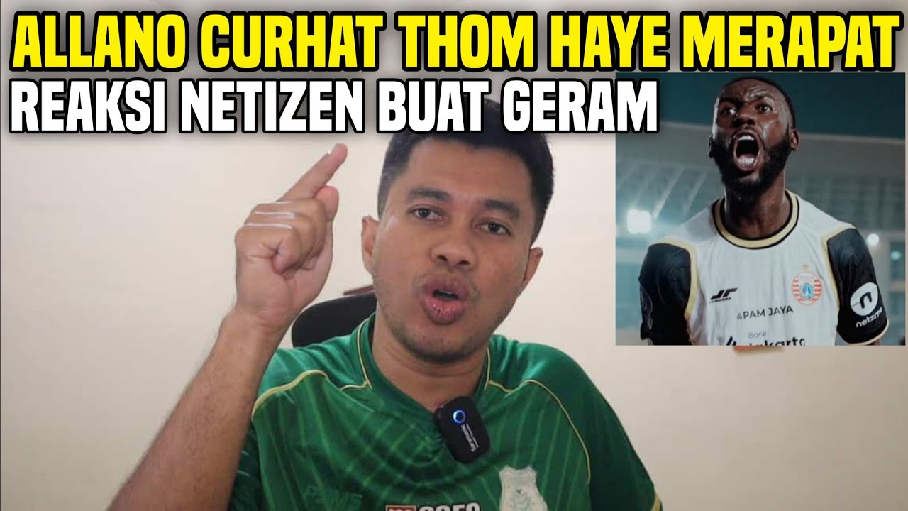 ALLANO CURHAT THOM HAYE MERAPAT‼️