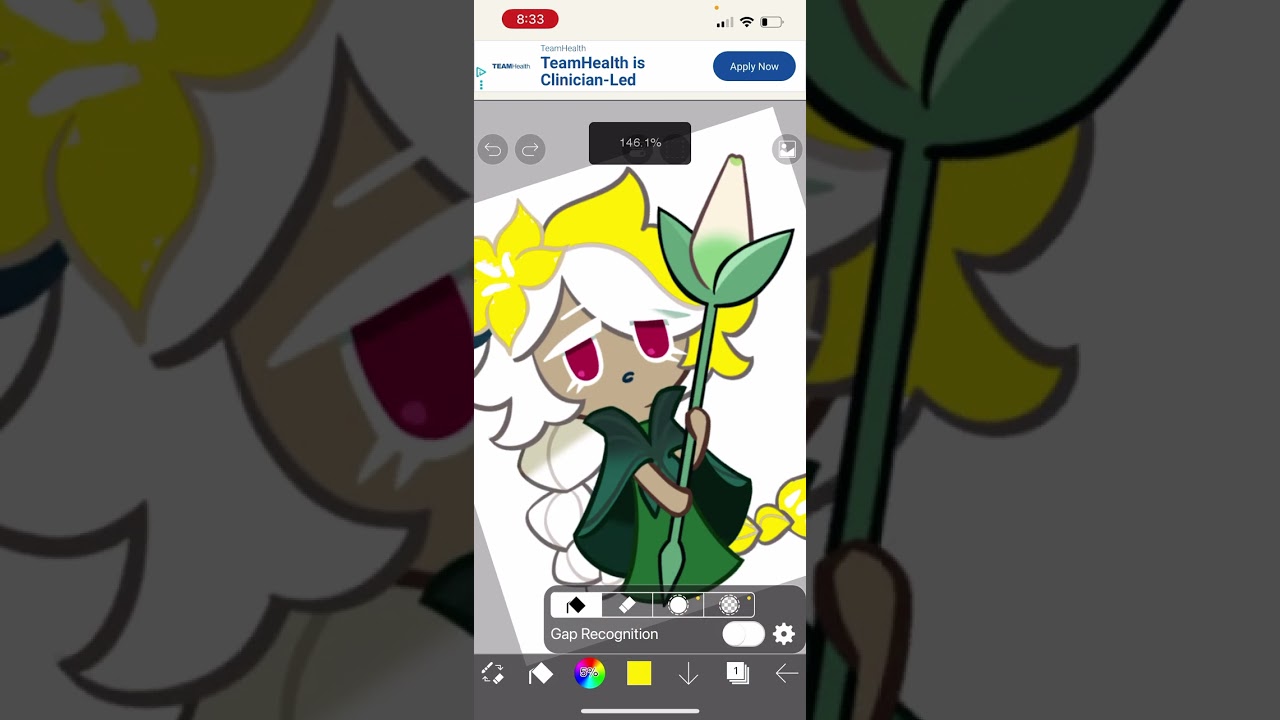 POV : Emily makes her cookie run kingdom OC (joke)￼￼