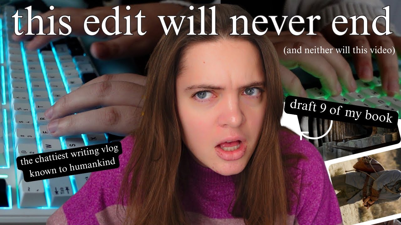 Радиоактивно болтливый видеоблог о писательстве (будьте осторожны) | редактирование моего романа ...